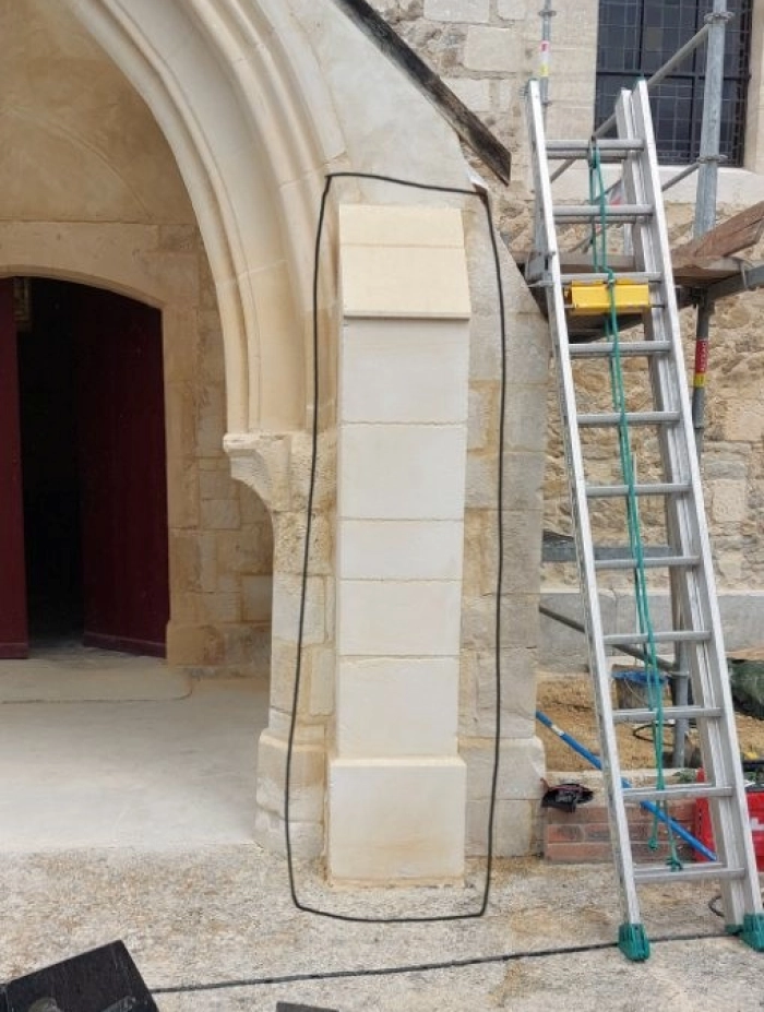 Taille de pierre en Normandie