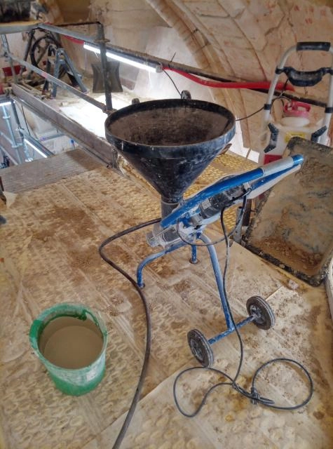 Coulinage voûtes St Marie aux Anglais (14)