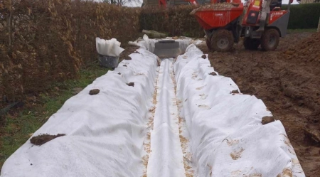 Tranchée drainante Vitot (27)