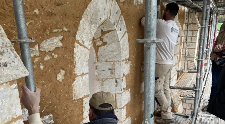 Enduit à pierres vues Vitot (27)